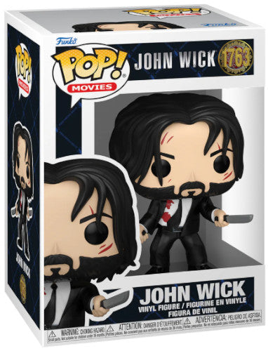 Funko Pop! Movies John Wick -(1763) John Wick mit Messern blutige Figur Vinyl 9cm