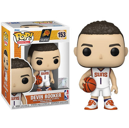 Funko Pop ! Basketball Suns Nba - Devin Booker (153) Vinyl-Figur Phoenix Db1