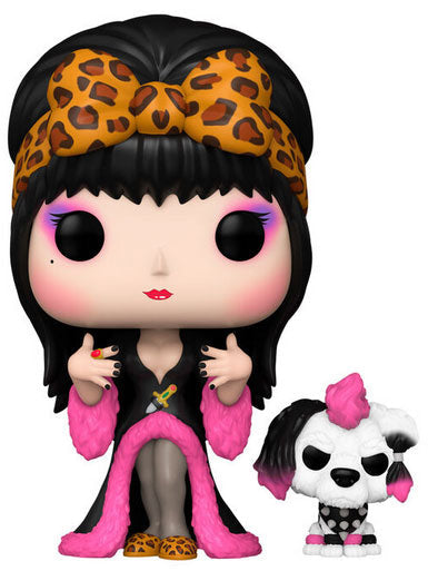 Funko Pop! Movies Elvira: Herrin der Dunkelheit (1647) Elvira & Gonk Figur 9 cm