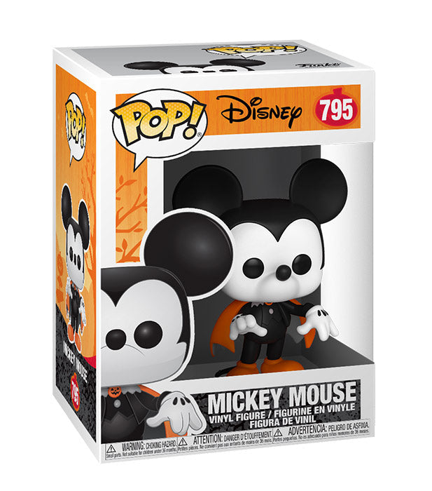 Funko Pop! Disney Halloween – (795) Hexen-Micky Maus Zauberer Figur 9 cm