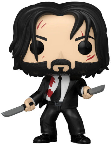 Funko Pop! Movies John Wick -(1763) John Wick mit Messern blutige Figur Vinyl 9cm