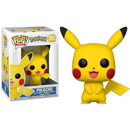 Funko Pop! Games Pokémon - (353) Pikachu Figur Vinyl 9cm Statue Pikachu Neu