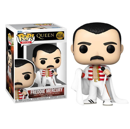 Funko Pop! Rocks Queen – (414) Freddie Mercury mit Umhang Figur 9cm