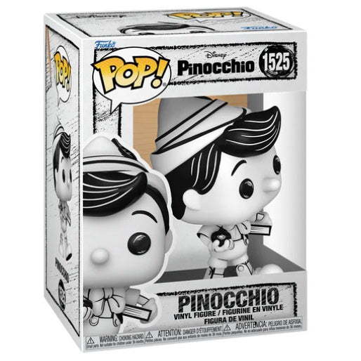 Funko Pop! Disney (1525) Pinocchio (Sketch) Vinyl Figur 9cm Skizzen-Statuette