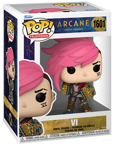 Funko Pop ! Tv Arcane League Of Legends - (1601) Vi Figure Vinyl 9Cm