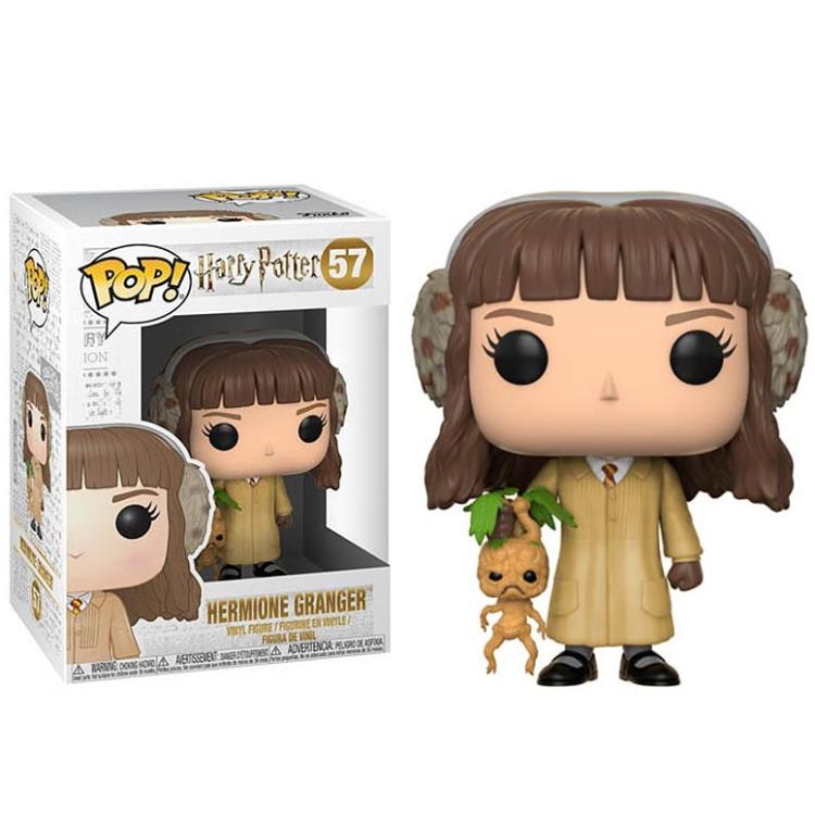 Funko Pop! Movies Harry Potter – (57) Hermione Granger mit Kräuterkunde-Figur 9 cm