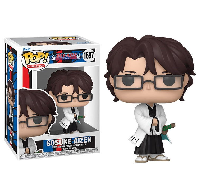 Funko Pop! Animation Bleach - (1697) Aizen Sosuke Figure 9Cm Anime New