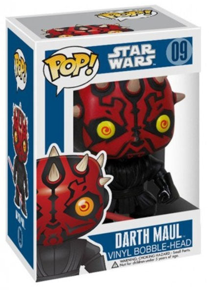 Funko Pop! Star Wars - (09) Darth Maul Figur Vinyl 9cm Böse Star Wars