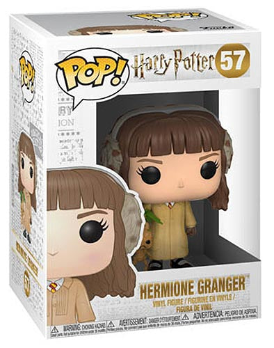 Funko Pop! Movies Harry Potter – (57) Hermione Granger mit Kräuterkunde-Figur 9 cm
