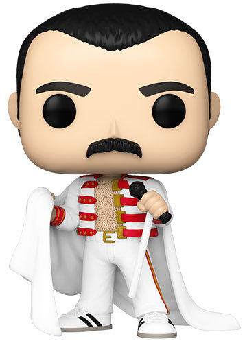 Funko Pop! Rocks Queen – (414) Freddie Mercury mit Umhang Figur 9cm