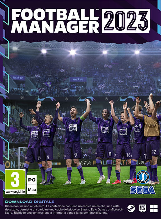 Football Manager 2023 PC Videospiel Deutsch Neu Computerspiel Versiegelt