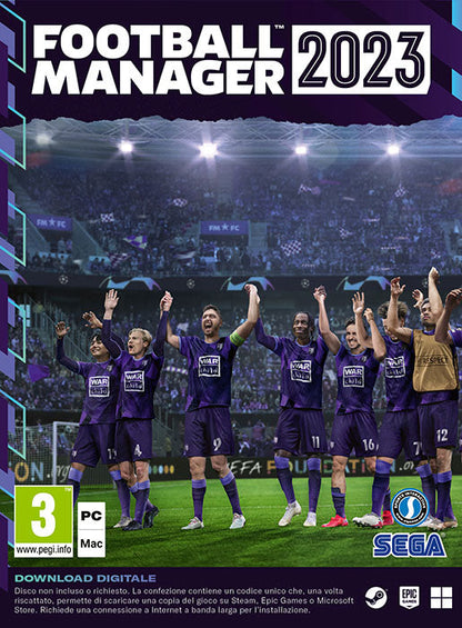 Football Manager 2023 PC Videospiel Deutsch Neu Computerspiel Versiegelt