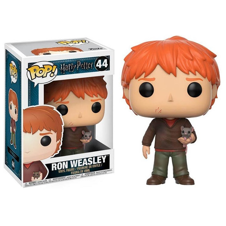 Funko Pop ! Harry Potter - Ron Weasley (44) Ron W / Crosta Figure Vinyl Topo