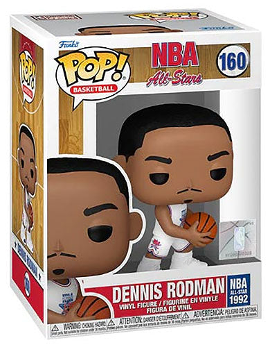 Funko Pop! Basketball NBA All Stars – (160) Dennis Rodman (1992) Figur 9cm