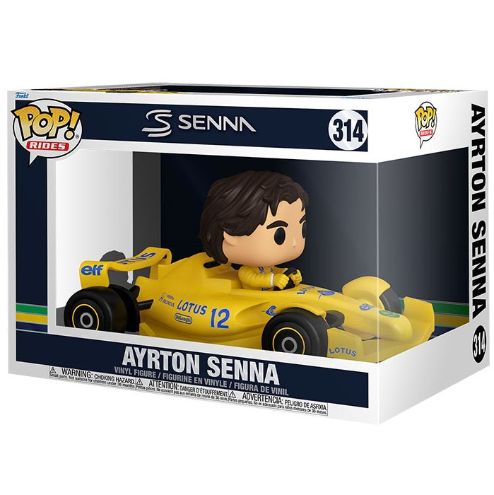Funko Pop! Rides Racing F1 - (314) Ayrton Senna Lotus Formel 1 Deluxe 25cm