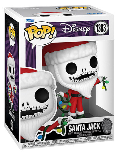 Funko Pop ! Nightmare Before Christmas 30Th Ann. (1383) Santa Jack Babbo Natale
