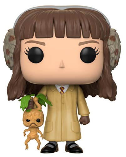 Funko Pop! Movies Harry Potter – (57) Hermione Granger mit Kräuterkunde-Figur 9 cm