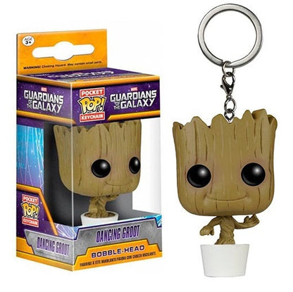 Funko Pop ! Pocket Keychain - Dancing Groot Portachiave Guardiani Della Galassia