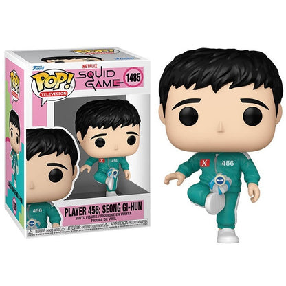 Funko Pop! Television Squid Game 2 - (1485) Spieler 456 Seong Gi-Hun Figur 9 cm