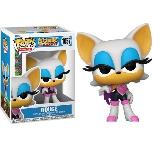 Funko Pop! Games Sonic The Hedgehog – (1057) Rouge Vinyl-Figur 9 cm Sammlerfigur