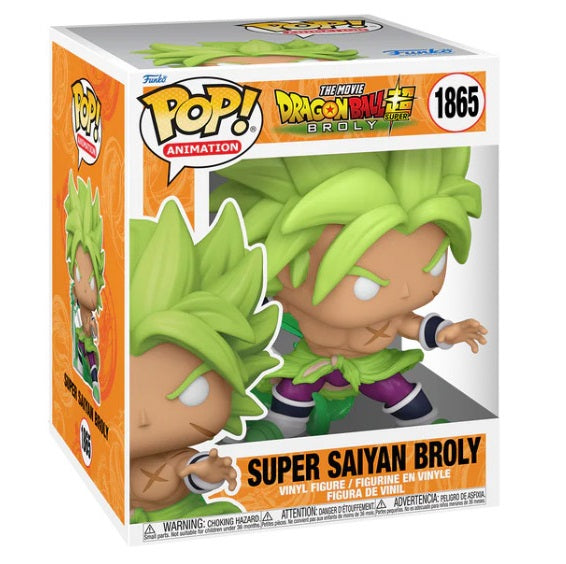 Funko Pop! Dragon Ball Super Broly - (1865) Super Saiyan Broly Figur 6" Ss 15cm