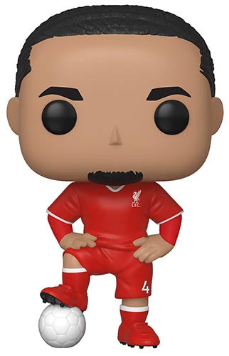 Funko Pop! Football Liverpool - (16) Virgil Van Dijk Figur 9cm Captain Kloop