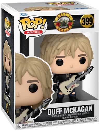 Funko Pop! Rocks Guns N' Roses – (399) Duff McKagan Figur Vinyl Live Rock 9cm