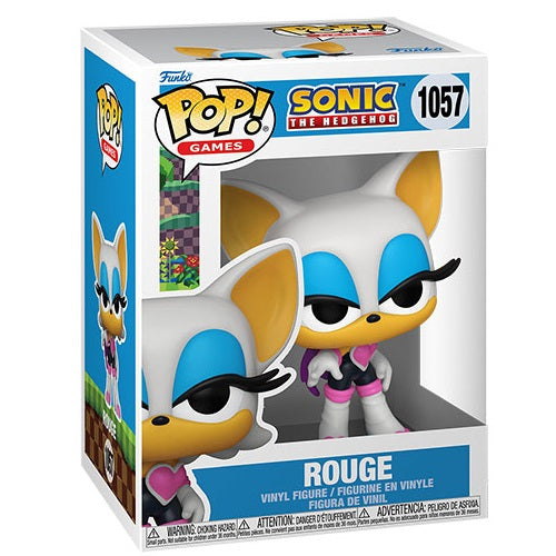 Funko Pop! Games Sonic The Hedgehog – (1057) Rouge Vinyl-Figur 9 cm Sammlerfigur