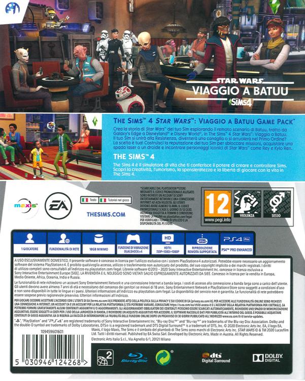 The Sims 4 Ps4 Gioco Italiano Playstation 4 Videogioco Nuovo Sigillato The Sim