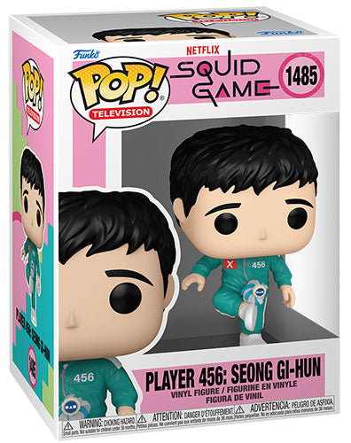 Funko Pop! Television Squid Game 2 - (1485) Spieler 456 Seong Gi-Hun Figur 9 cm
