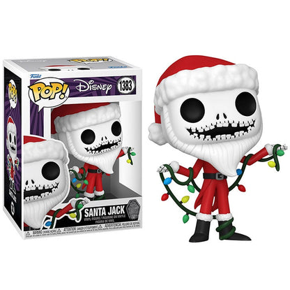 Funko Pop ! Nightmare Before Christmas 30Th Ann. (1383) Santa Jack Babbo Natale
