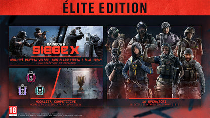 Tom Clancy's Rainbow Six Siege X Elite Edition Xbox Serie X / One Italienisch