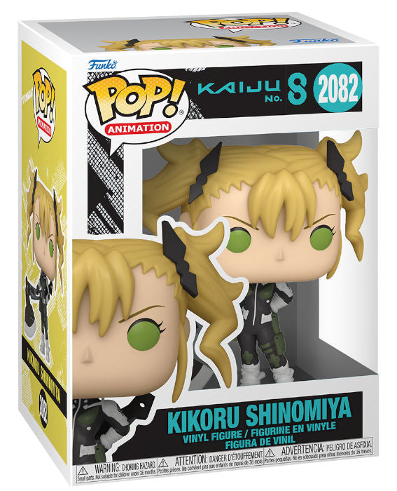 Funko Pop ! Animation - Kaiju N°8 (2082) Kikoru Shinomiya Vinyl Figure 9cm