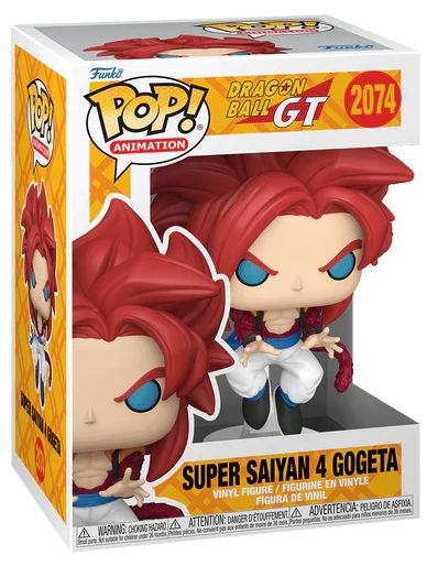 Funko Pop! Animation Dragon Ball Gt - (2074) Super Saiyan 4 Gogeta 9cm