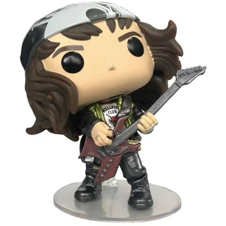 Funko Pop ! TV Netflix Stranger Things S4 - (1462) Eddie W / Guitar MT Exm 9cm
