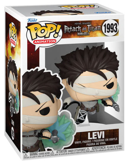 Funko Pop ! Animation Attack On Titan - (1993) Levi (SP-1) A.O.T. Figure