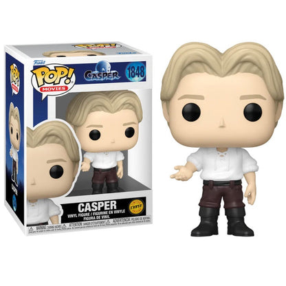 Funko Pop! Movies Casper 30th – (1848) Casper (Ghost) Chase Figur 9cm