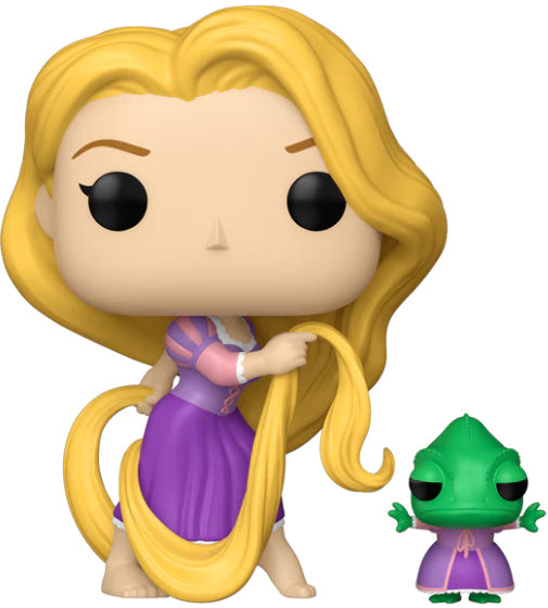Funko Pop ! Disney - Rapunzel L'Intreccio della Torre - (1640) Rapunzel w/Pascal 9cm