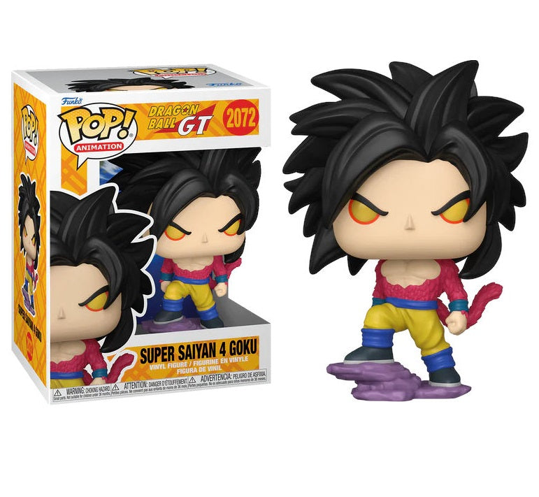 Funko Pop ! Animation Dragon Ball Gt - (2072) Super Saiyan 4 Goku Figure 9Cm