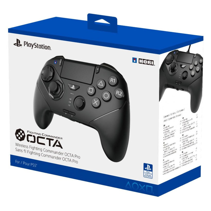 Hori Controller Arcade Fighting Commander Octa Pro Wireless Ufficiale PS5 PS4 Pc