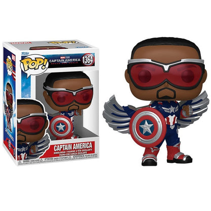 Funko Pop ! Marvel Captain America Brave New World (1364) Captain America 15Cm