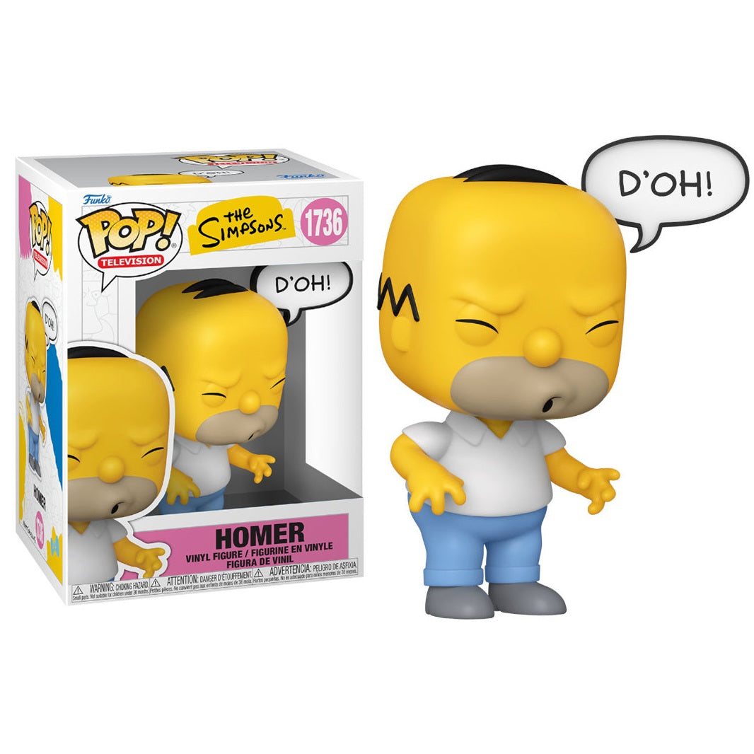 Funko Pop! TV The Simpsons - (1736) Homer (D'OH!) Vinyl Figure 9cm