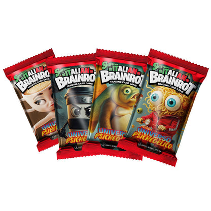 Skifidol Italian Brainrot TCG Universo Psichedelico Box Display 24 Booster (14 Karten) Ita