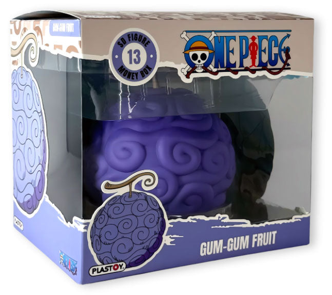 Plastoy Salvadanaio One Piece Gomu Gomu (Frutto Del Demone) Money Bank 12Cm