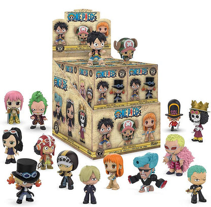 Funko Pop Mystery Mini: One Piece Anime Luffy Vinyl Miniatur-Actionfigur (Zufällig)