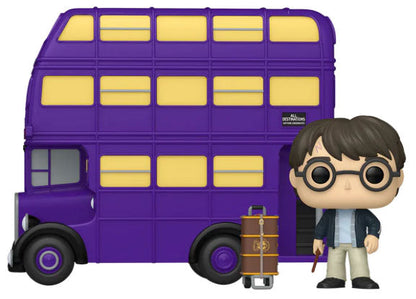 Funko Pop ! Movies Rides - Harry Potter (139) Harry w/Knight Bus Figure 25m