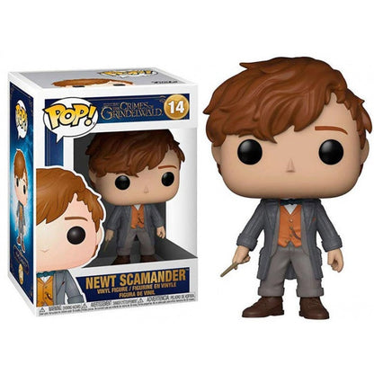 Funko Pop ! Animali Fantastici - Crimes Of Grindelwald (14) Newton Scamander 9cm - Figure Vinyl
