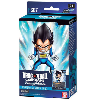 Dragon Ball Super Fusion World Starter Deck Fs07 Vegeta Mini Tgc Kartenspiel Eng