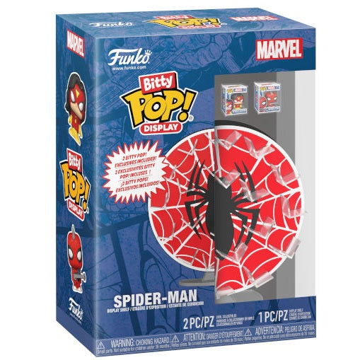 Funko! Bitty Pop Display! Bitty Box – Marvel Spider-Man Web Figur