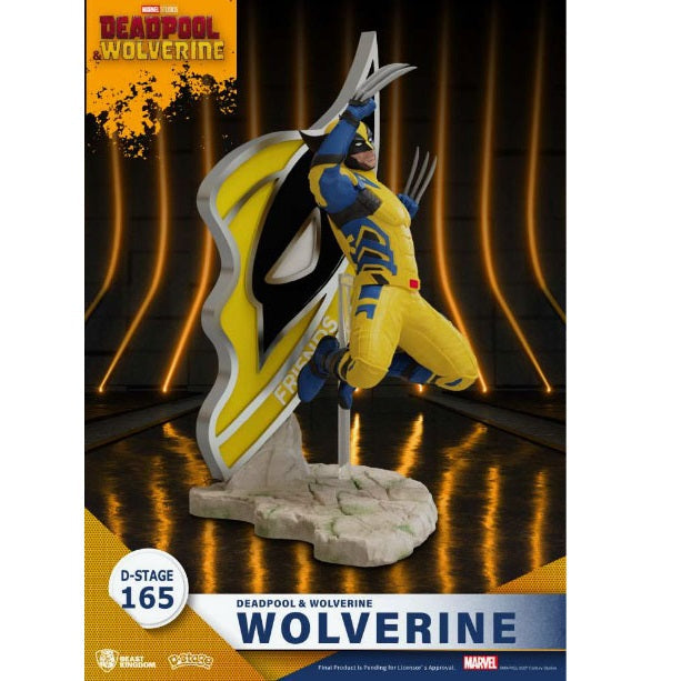 D-Stage Marvel Deadpool & Wolverine - Wolverine 165 - Wolverine Action Figure